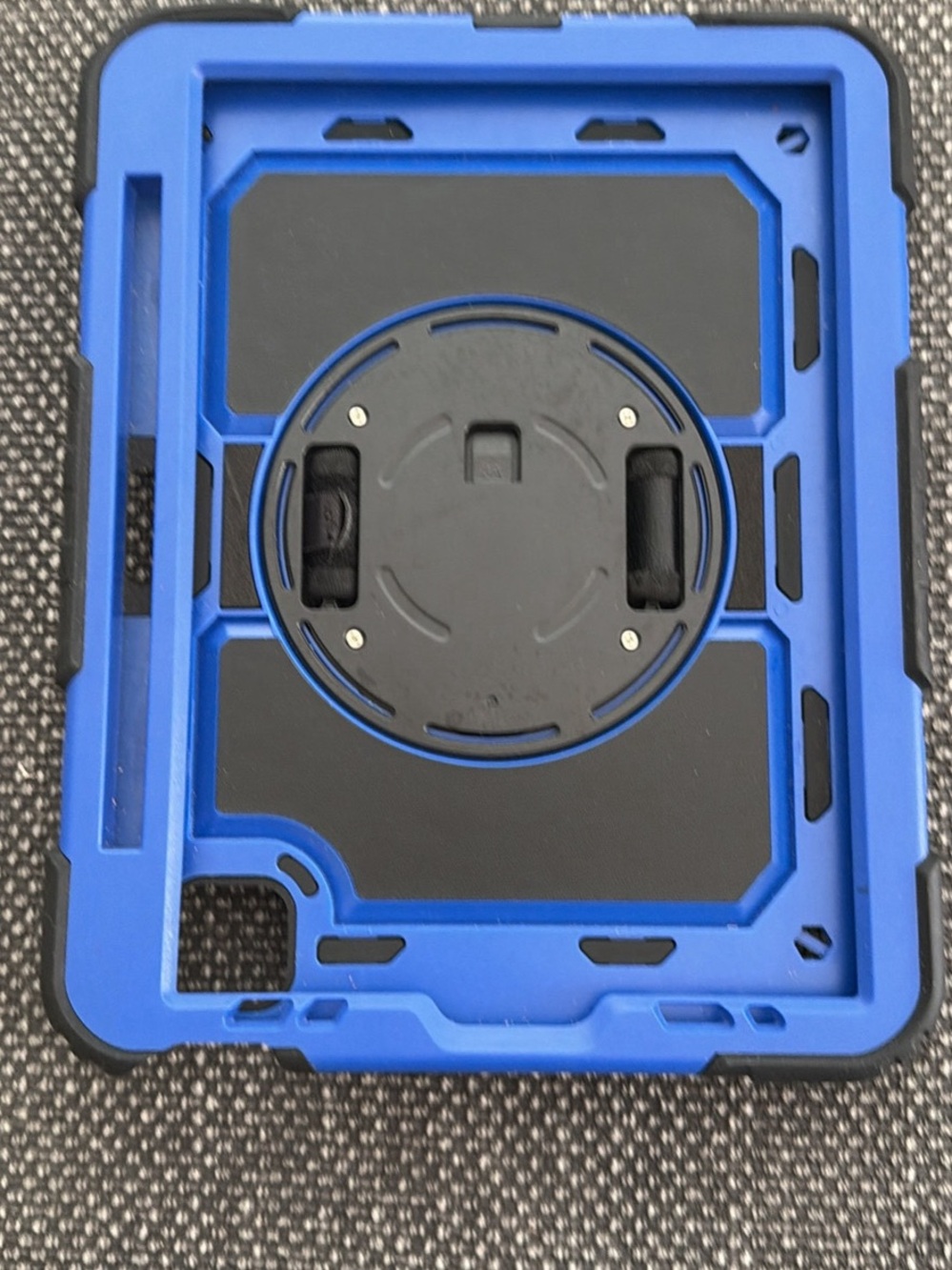 Sumac Rugged Blue Tablet Case with Rotating Kickstand